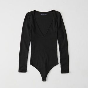Abercrombie & Fitch Ribbed Body Suit